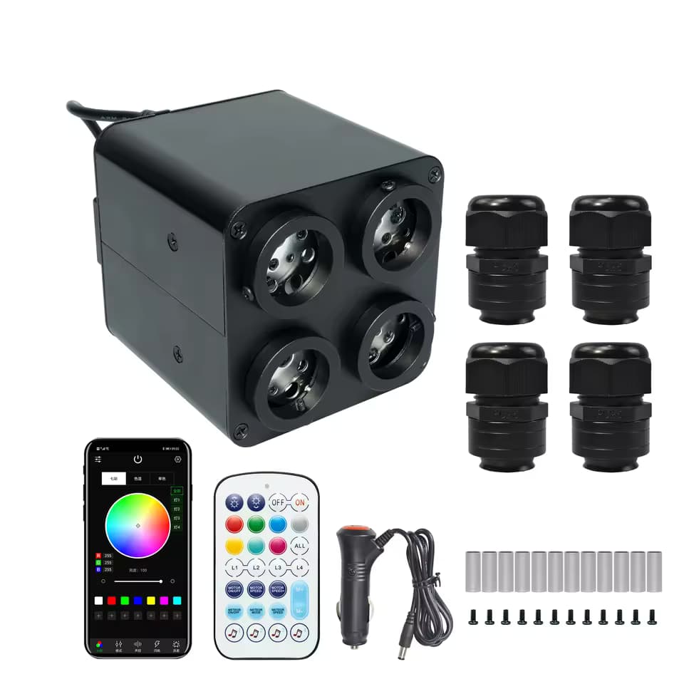 RGBW Meteor Fiber Optic Starlight Kit — Product illustration