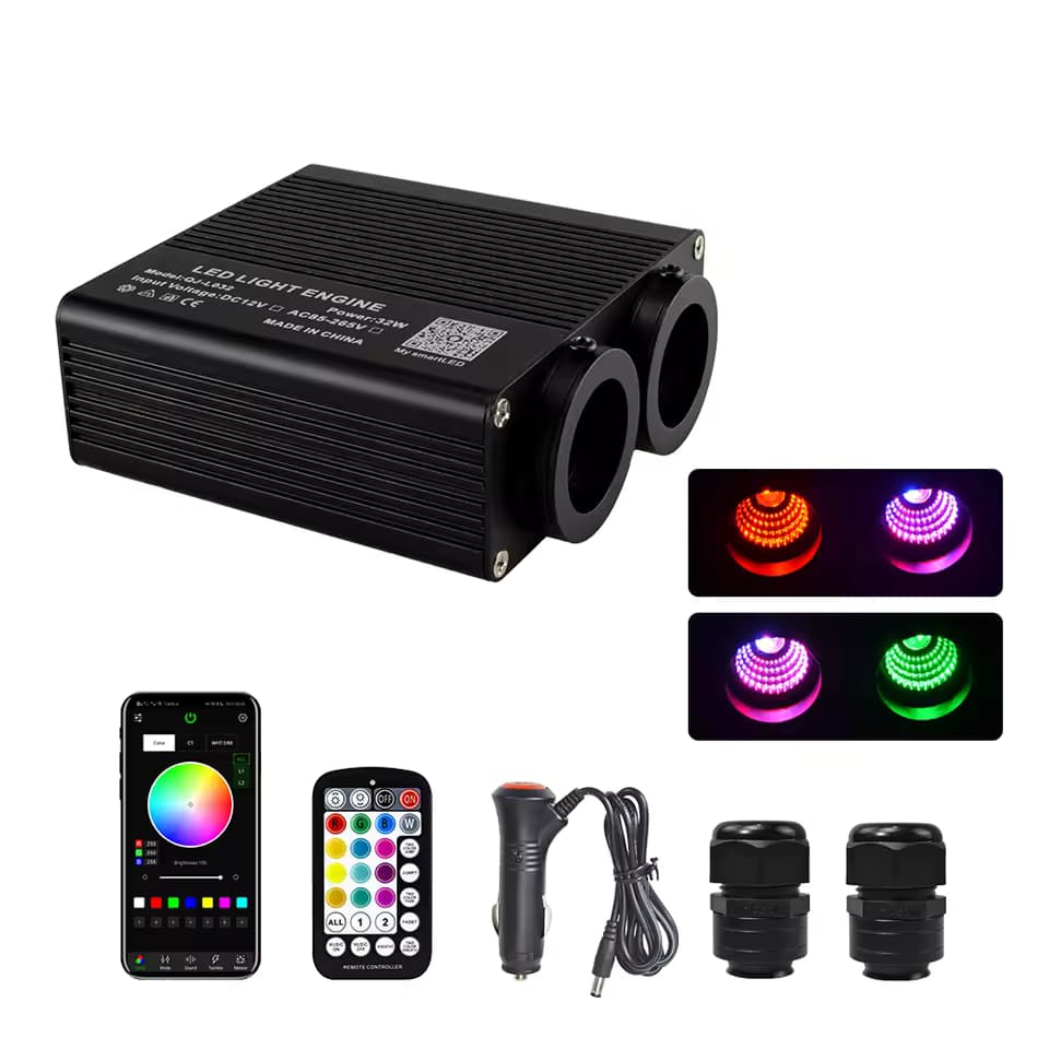 Double Head Fiber Optic Starlight Kit — Product illustration