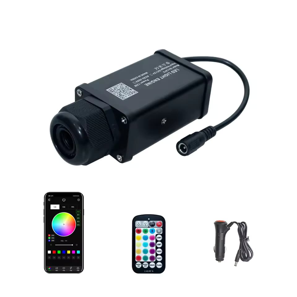Immagine prodotto 1 di Kit cielo stellato in fibra RGBW Mini 12 W con 450 fibre