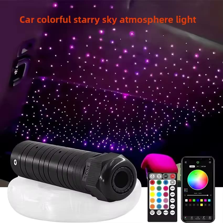 Imagem 1 do produto Fiber Star — Céu estrelado RGBW com controle por voz