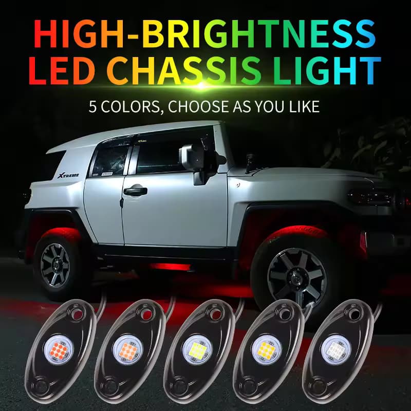ABS IP67 Wheel Rock Light — Product illustration