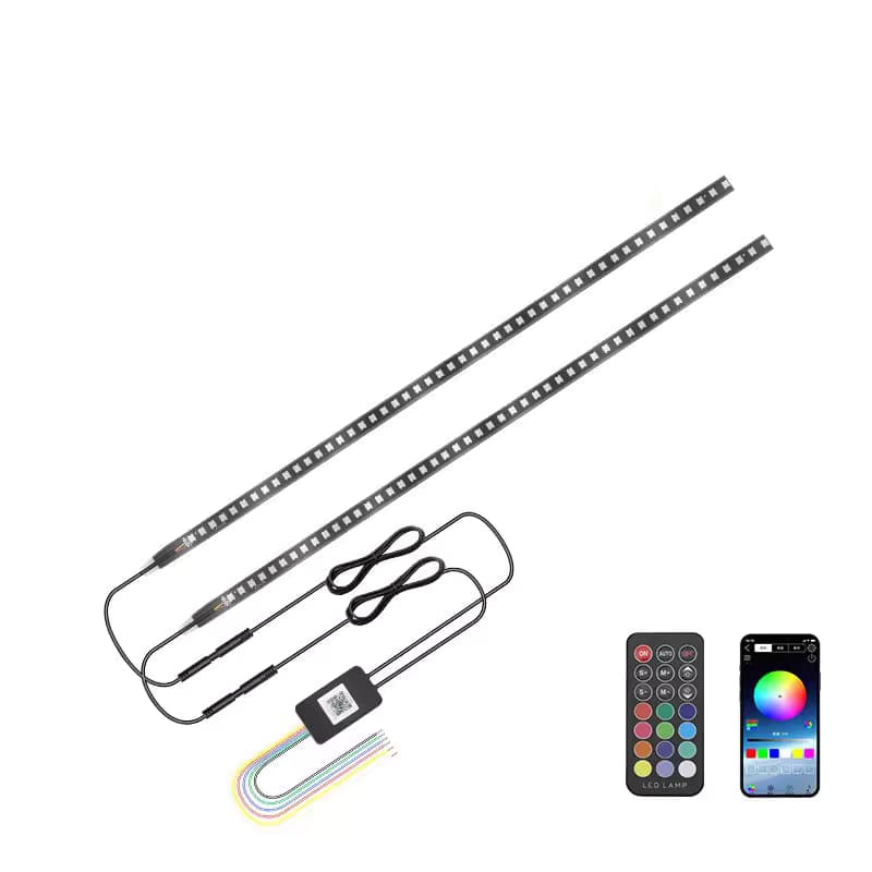 22-inch RGB Grille Light with APP Control — Product illustration